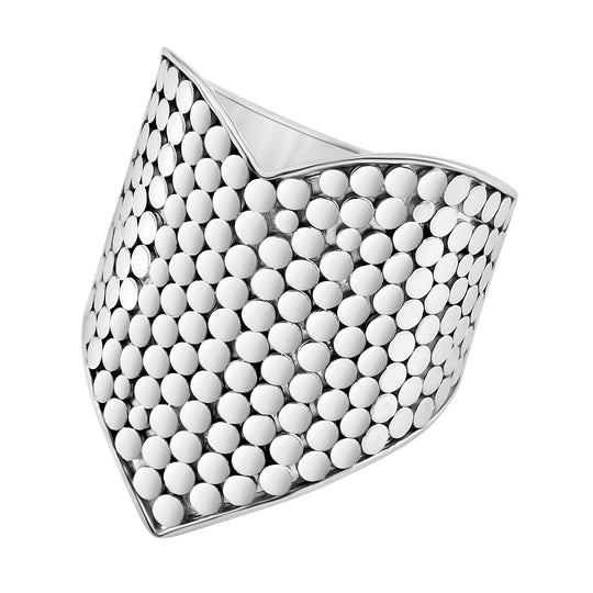 Royal Bali - 925 Silber Ring (Größe 17.00)