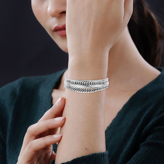 925 Silber Armband ca. 18 cm ca. 45,73g