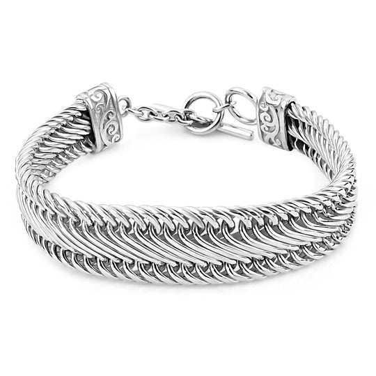 925 Silber Armband ca. 18 cm ca. 45,73g