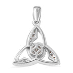 Moissanit Anhänger, 925 Silber  ca. 0.55 ct