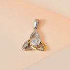 Moissanit Anhänger, 925 Silber  ca. 0.55 ct