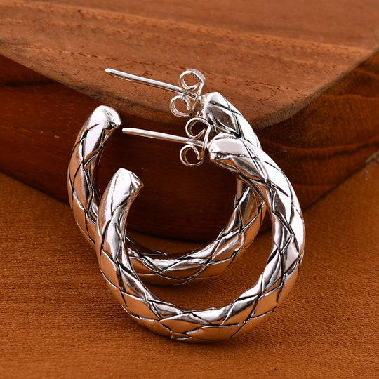Royal Bali - 925 Silber Ohrringe, ca. 11,32g