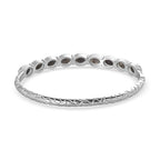Labradorit Armreif ca. 19 cm Edelstahl ca. 13.71 ct