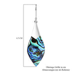 Royal Bali - Abalone Muschel Ohrringe 925 Silber