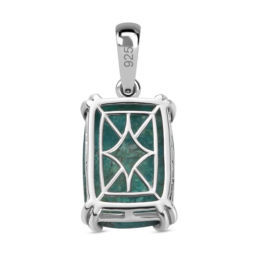 AA Opalina Anhänger 925 Silber rhodiniert ca. 10,64 ct.