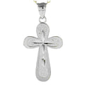 Kreuz-Anhänger mit 45cm Kette in 925 Silber