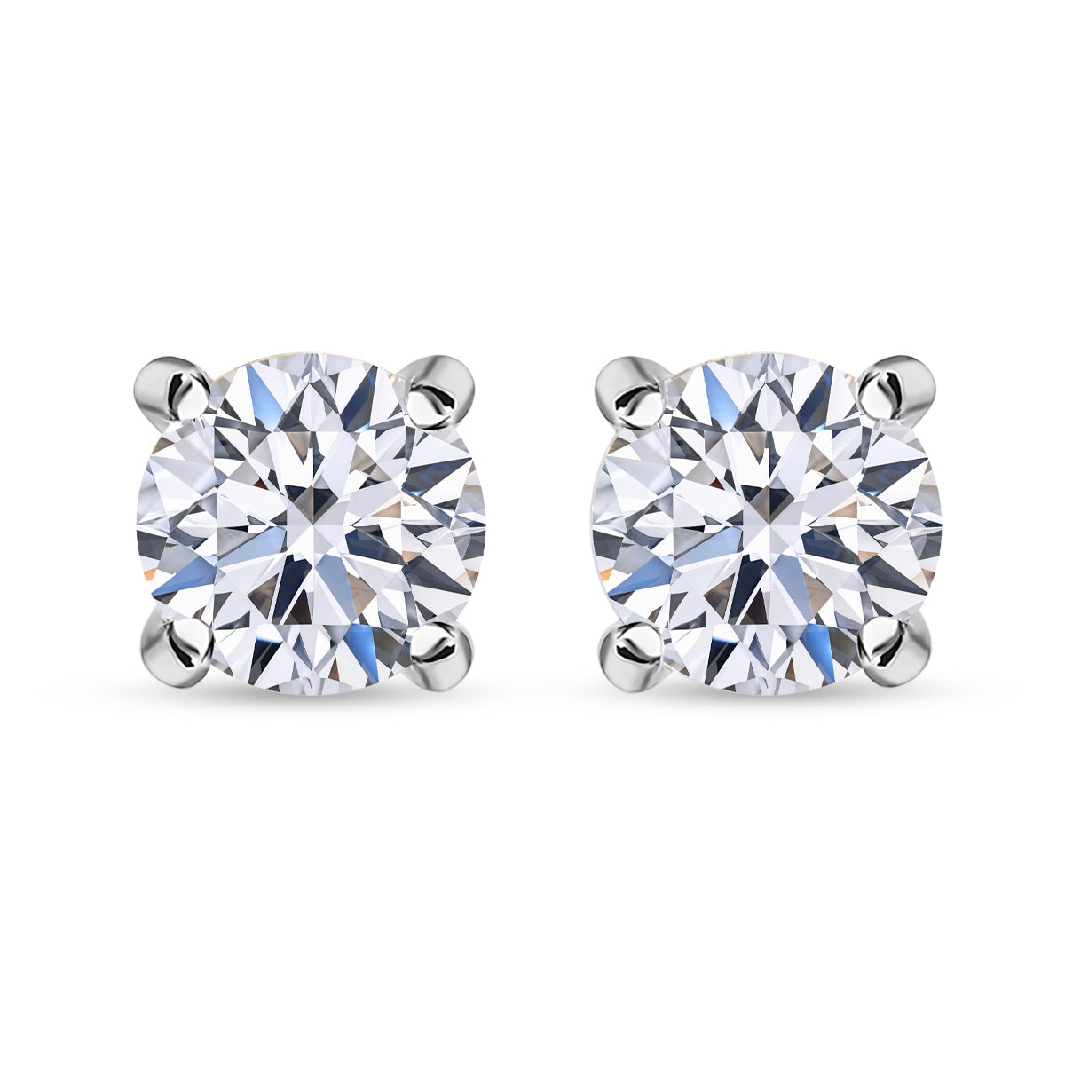 Im Labor gewachsener Diamant VS Ohrringe 585 Gold ca. 1,00 ct.