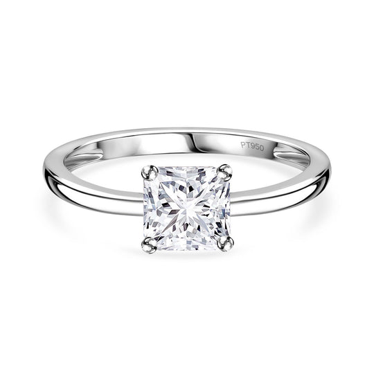 Luxuriant Diamond Lab grown Diamant VS-D Ring, IGI zertifiziert, 585 Gold (Größe 17.00) ca. 1.00 ct