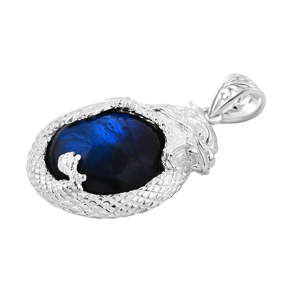 Royal Bali - Labradorit Anhänger 925 Silber ca. 23.94 ct