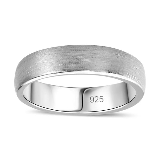 925 Silber rhodiniertRing (Größe 17.00) ca. 5,18g