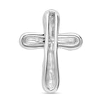 Blauer Diamant Anhänger 925 Silber platiniert