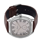 GENOA Limitierte Auflage Miyota Japanese Movement Uhr mit Echtlederarmband - Braun
