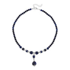 Lapislazuli Halskette, ca. 45 cm, ca. 185.00 ct