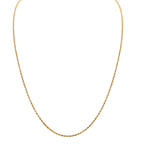 585 Gold Kordel Kette ca. 60 cm ca. 1,80g