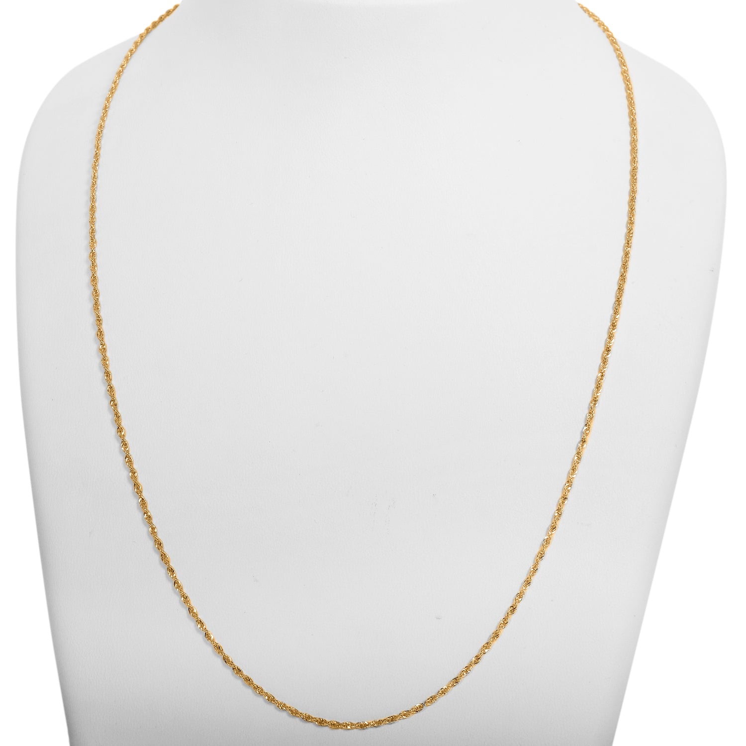 585 Gold Kordel Kette ca. 60 cm ca. 1,80g