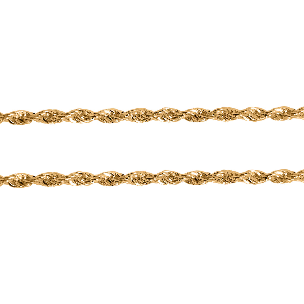 585 Gold Kordel Kette ca. 60 cm ca. 1,80g