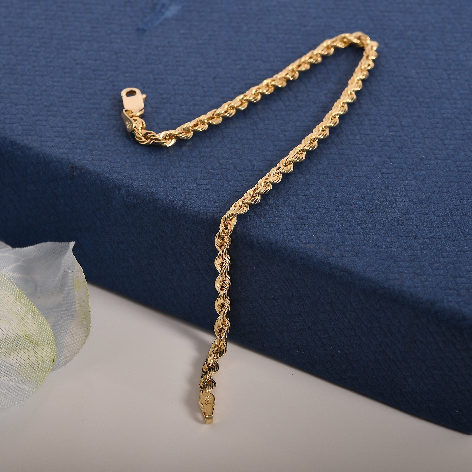 585 Gold Armband, ca. 19 cm, ca. 2,50g