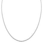 925 Silber Kette, ca. 60 cm, ca. 2,60g