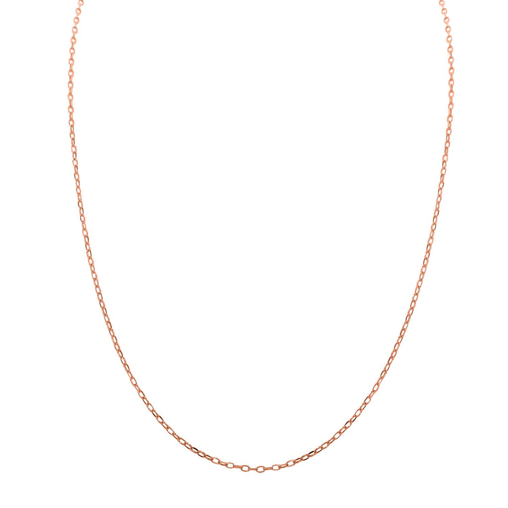 925 Silber rosévergoldetKette ca. 60 cm ca. 2,50g