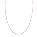 925 Silber rosévergoldetKette ca. 60 cm ca. 2,50g