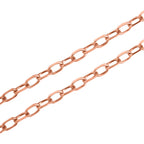 925 Silber rosévergoldetKette ca. 60 cm ca. 2,50g