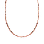 925 Silber rosévergoldetKette ca. 60 cm ca. 3,70g