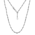 925 Silber Kette ca. 60 cm ca. 3,00g