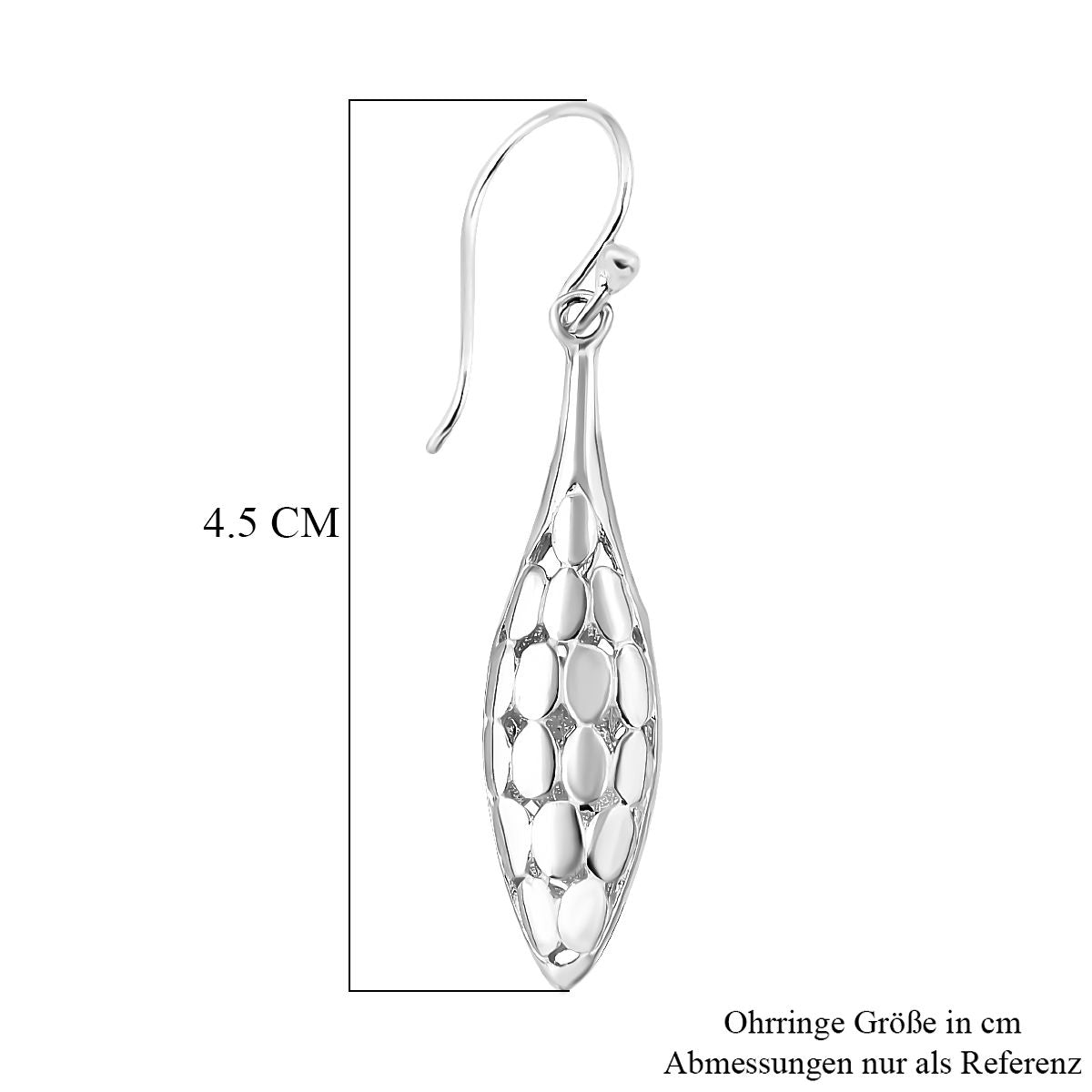 925 Silber Ohrringe ca. 4,39g