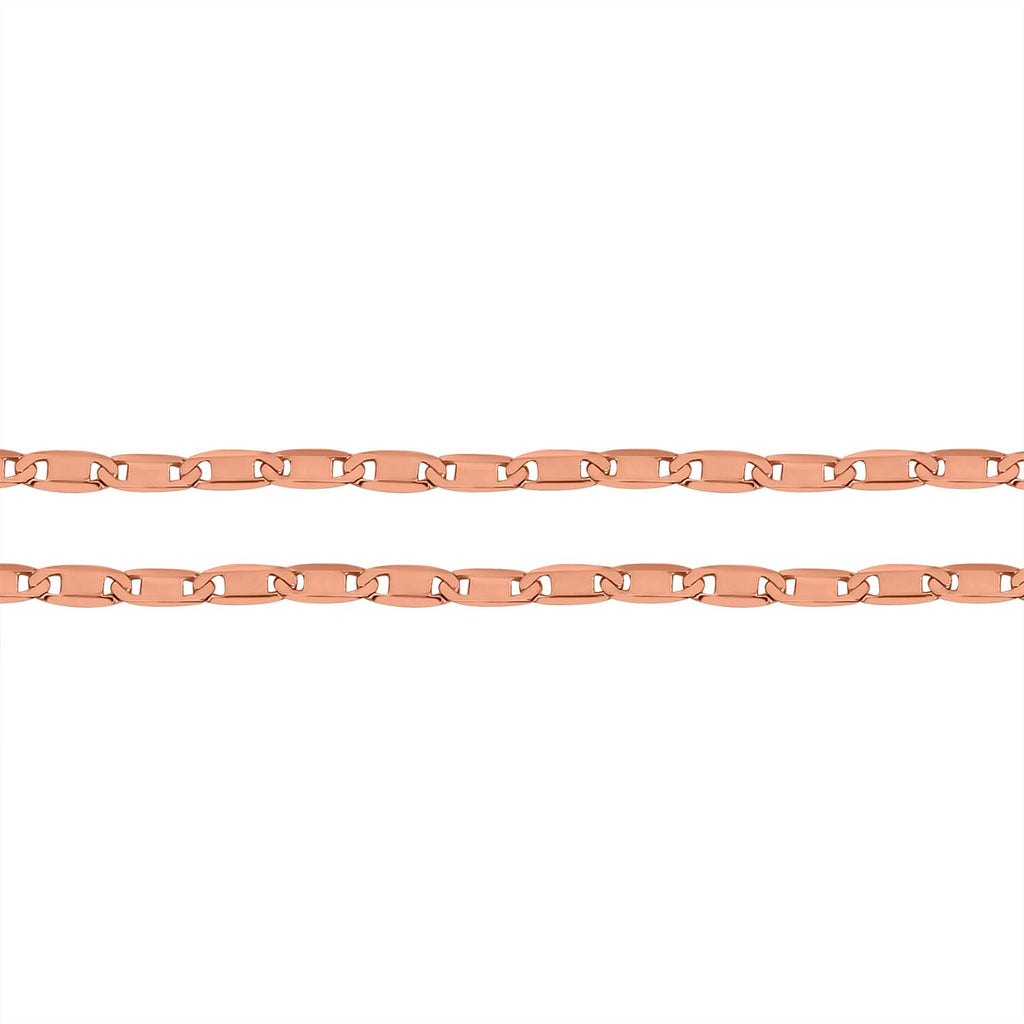 925 Silber rosévergoldetKette ca. 60 cm ca. 2,60g