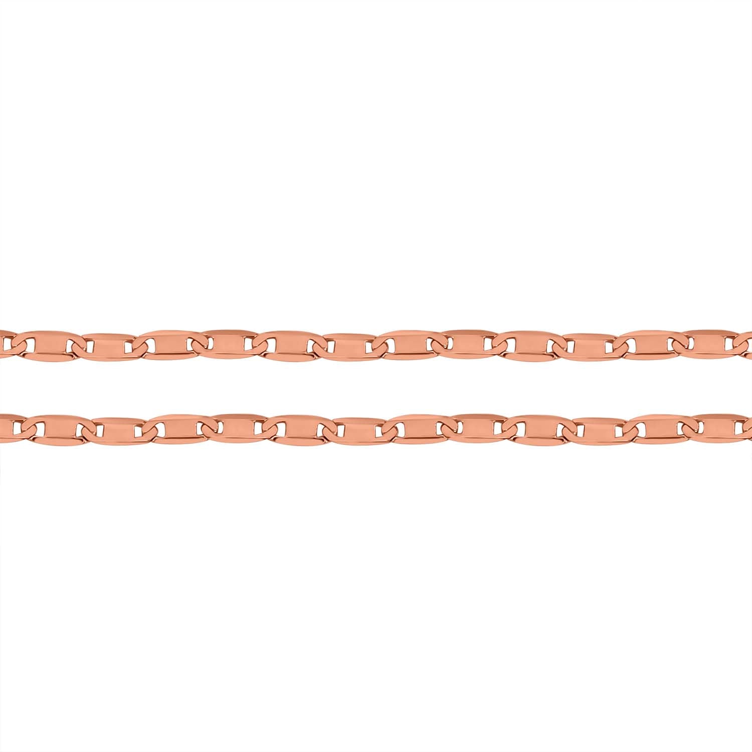 925 Silber rosévergoldetKette ca. 60 cm ca. 2,60g