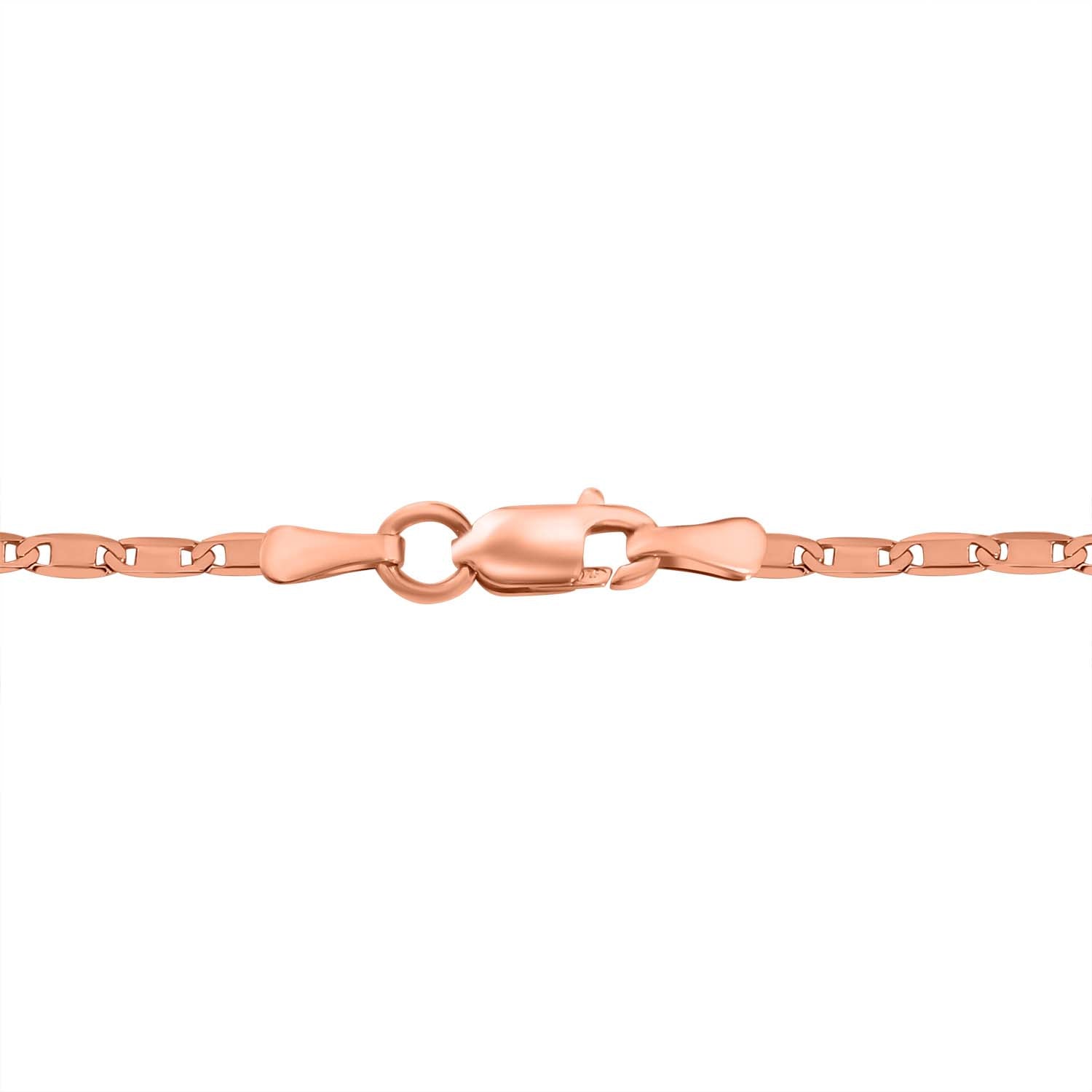 925 Silber rosévergoldetKette ca. 60 cm ca. 2,60g