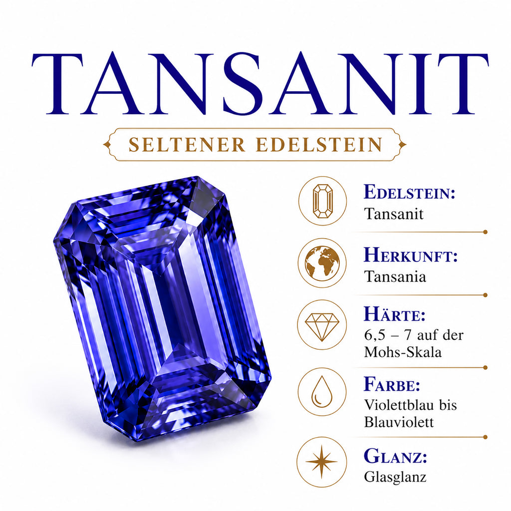 CHAIRMAN VAULT COLLECTION - AAAA Tansanit, Weißer Diamant AGI zertifiziert Ohrringe, zertifiziert und geprüft, 950 Platin ca. 16.06 ct