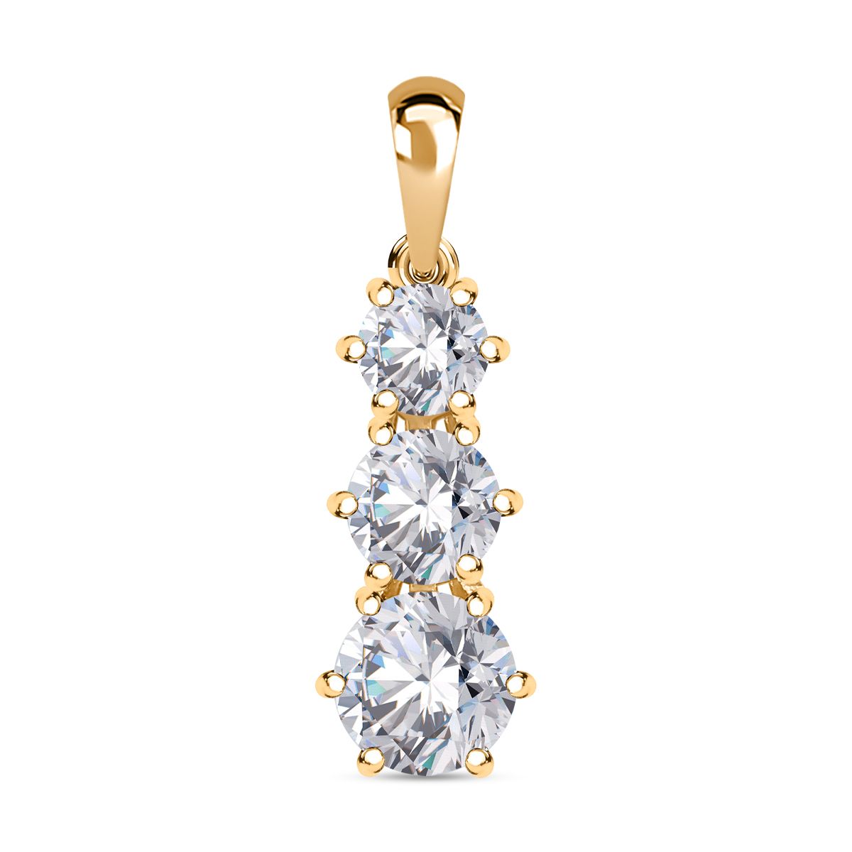 750 Gelb Vermeil