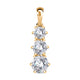 750 Gelb Vermeil