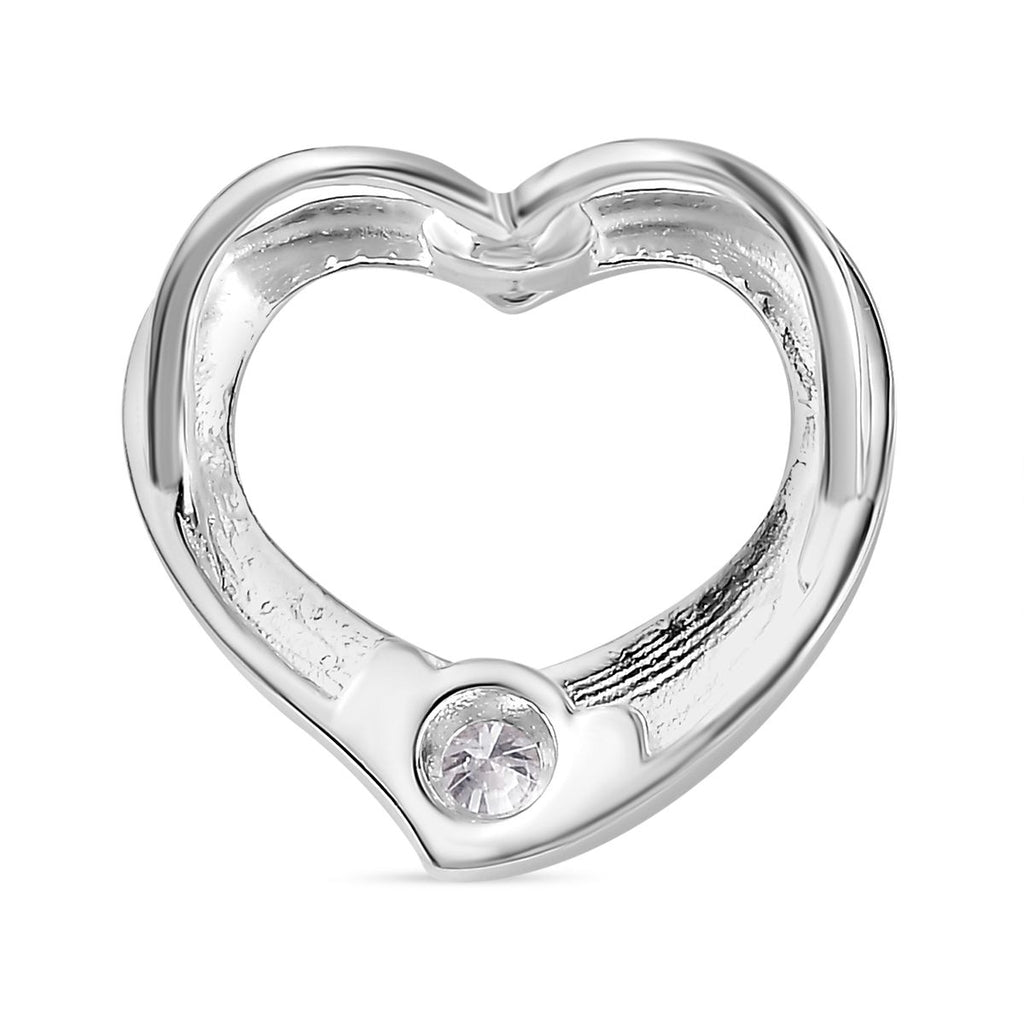 Moissanit Anhänger 925 Silber ca. 0,11 ct.