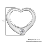 Moissanit Anhänger 925 Silber ca. 0,11 ct.