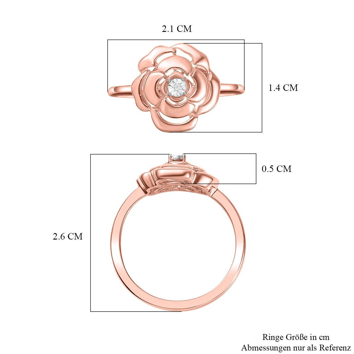 750 Rose Vermeil