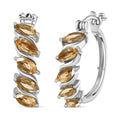 Citrin Ohrringe - 2,11 ct.