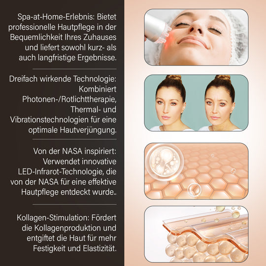 GLO24K - Hautverjüngungs-Schönheitsgerät