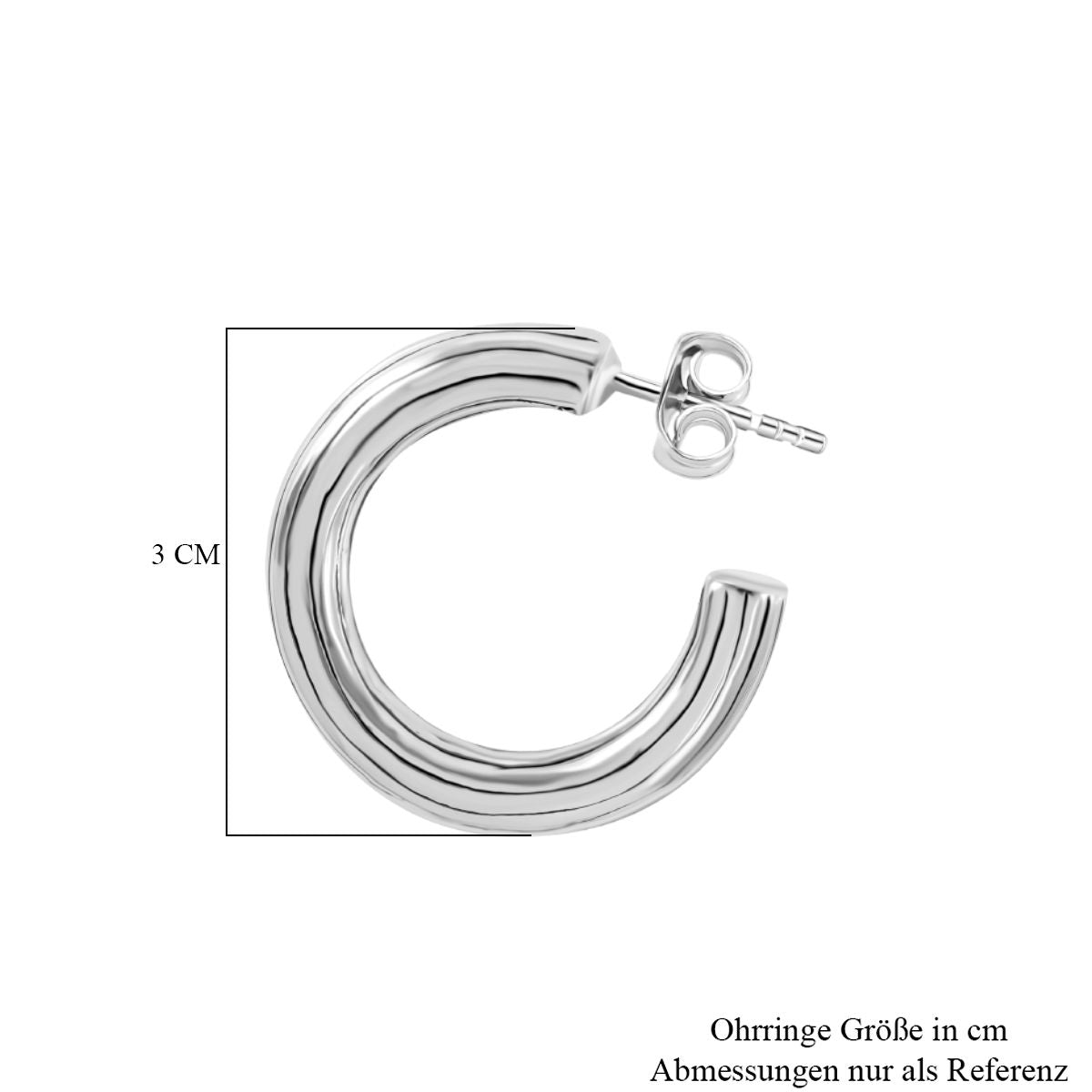 925 Silber Ohrringe ca. 4,50g