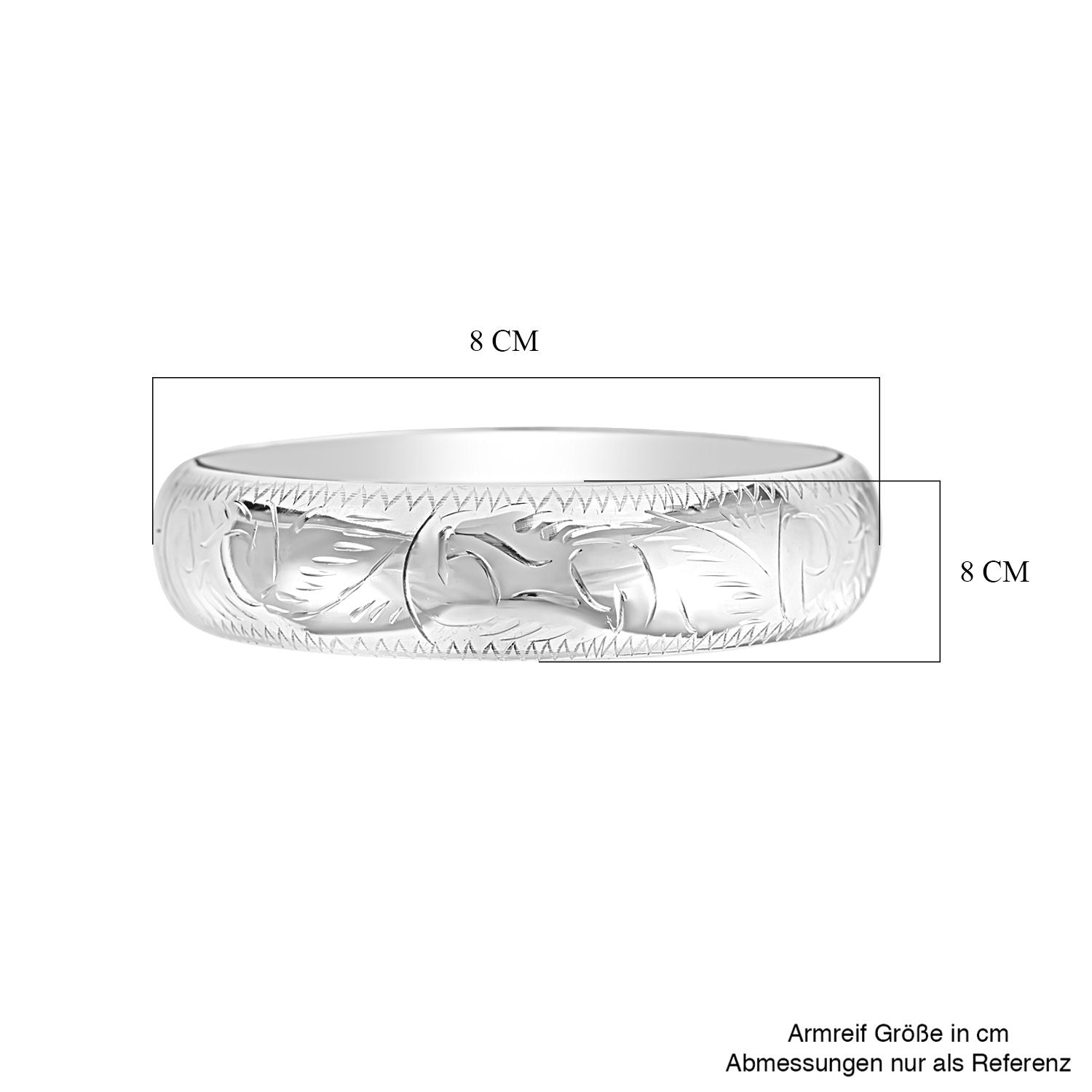 925 Silber Armreif ca. 19 cm ca. 28,82g
