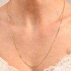 585 Gold Kette ca. 60 cm ca. 1,31g