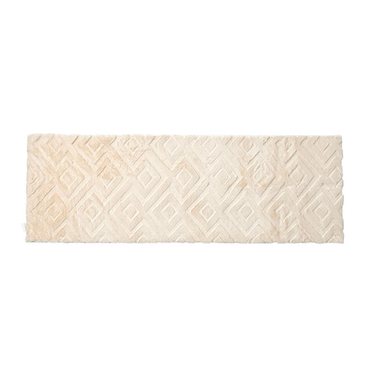 Superweicher Mikroplusch Teppich-Sofaschutz mit Wellenmuster, 1200 GSM, 60 x 180 cm, dunkelgrau