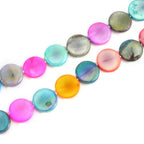 Mehrfarbig Edelsteine Kette 46 cm ca. 400,00 ct.