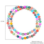 Mehrfarbig Edelsteine Kette 46 cm ca. 400,00 ct.