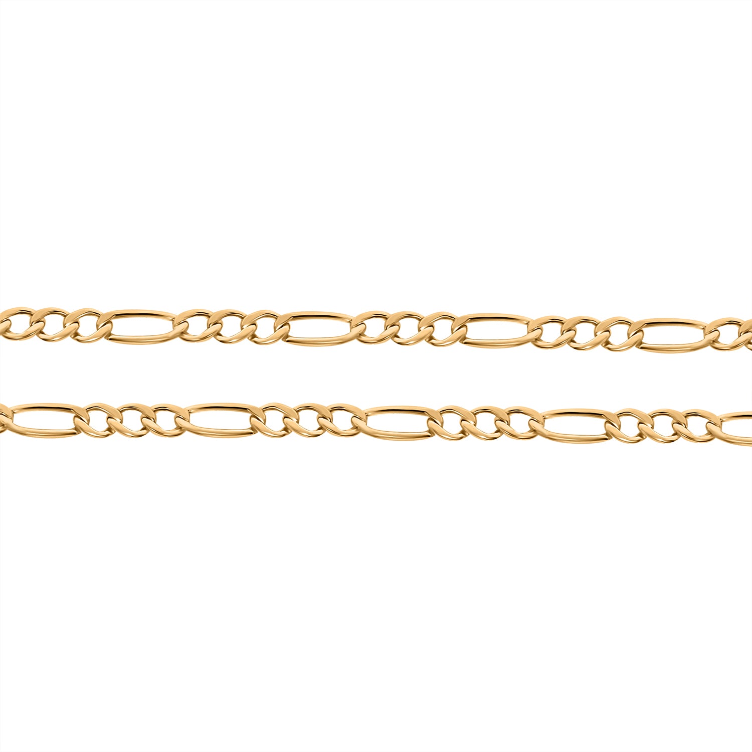 Figarokette ca. 50 cm, 585 Gelbgold ca. 1,60g
