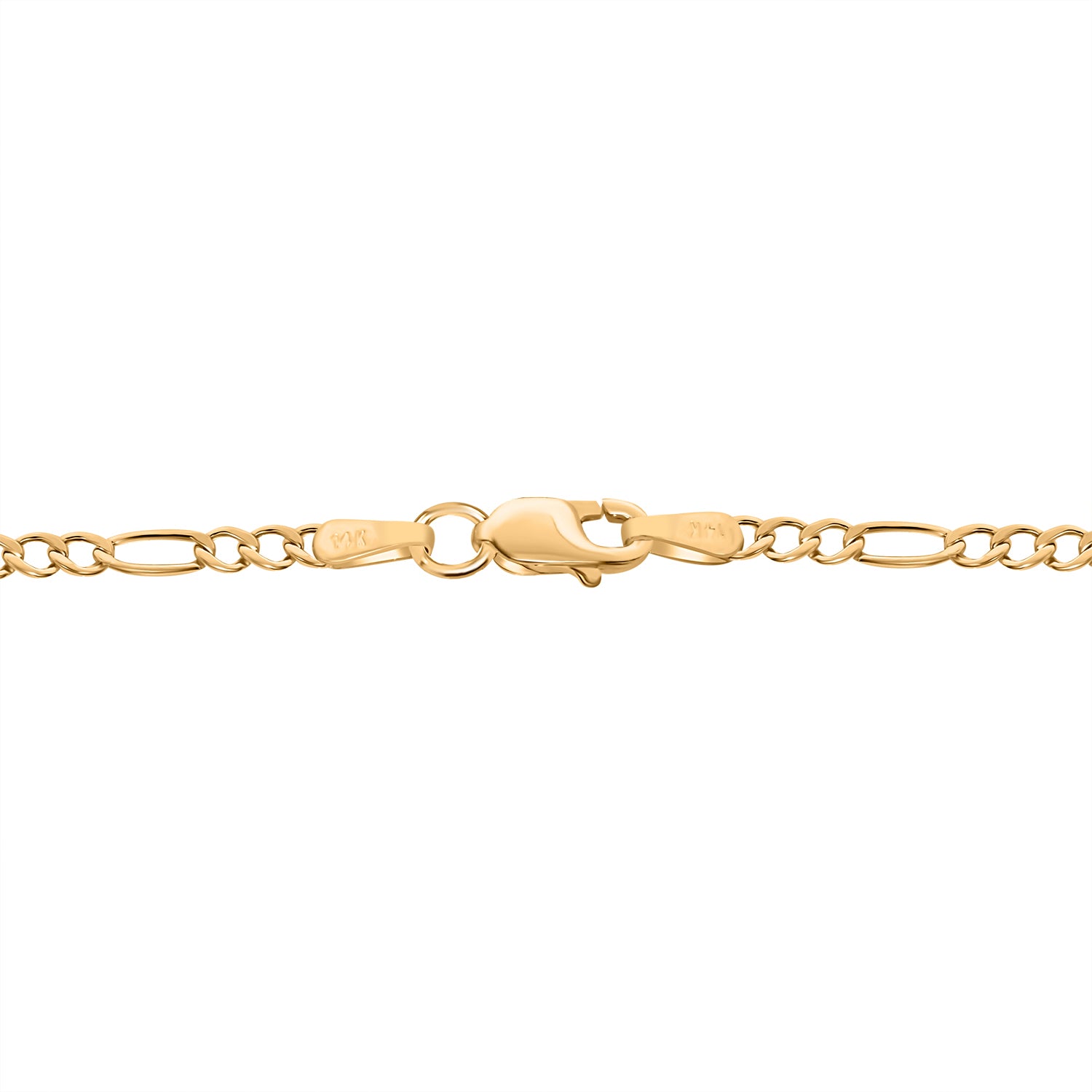 Figarokette ca. 50 cm, 585 Gelbgold ca. 1,60g