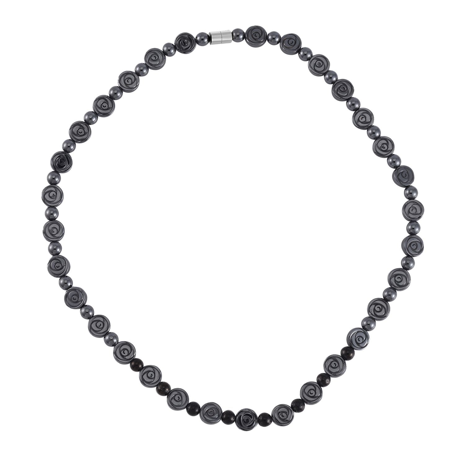 Hämatit Halskette ca. 50 cm ca. 270,00 ct.