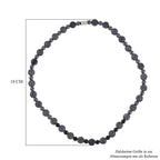 Hämatit Halskette ca. 50 cm ca. 270,00 ct.