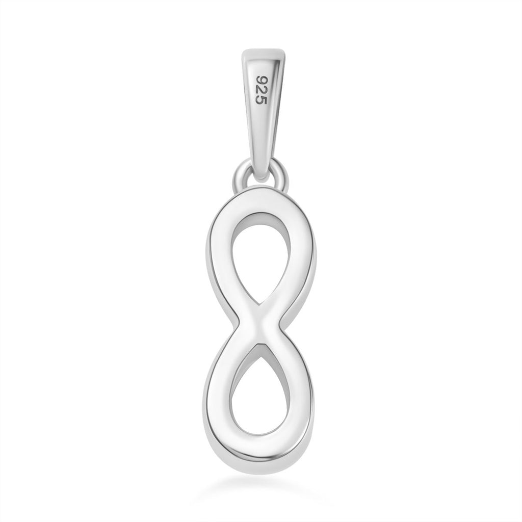 Unendlichkeit Anhänger, 925 Silber